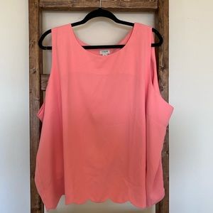 Coral JCrew Tank